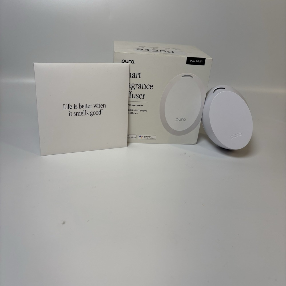 Pura Mini Smart Fragrance Diffuser - Used Excellent Condition, Boxed (No Scents)
